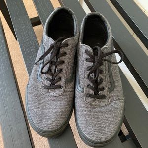 Youth Vans Black & Grey Old Skool Style- $35